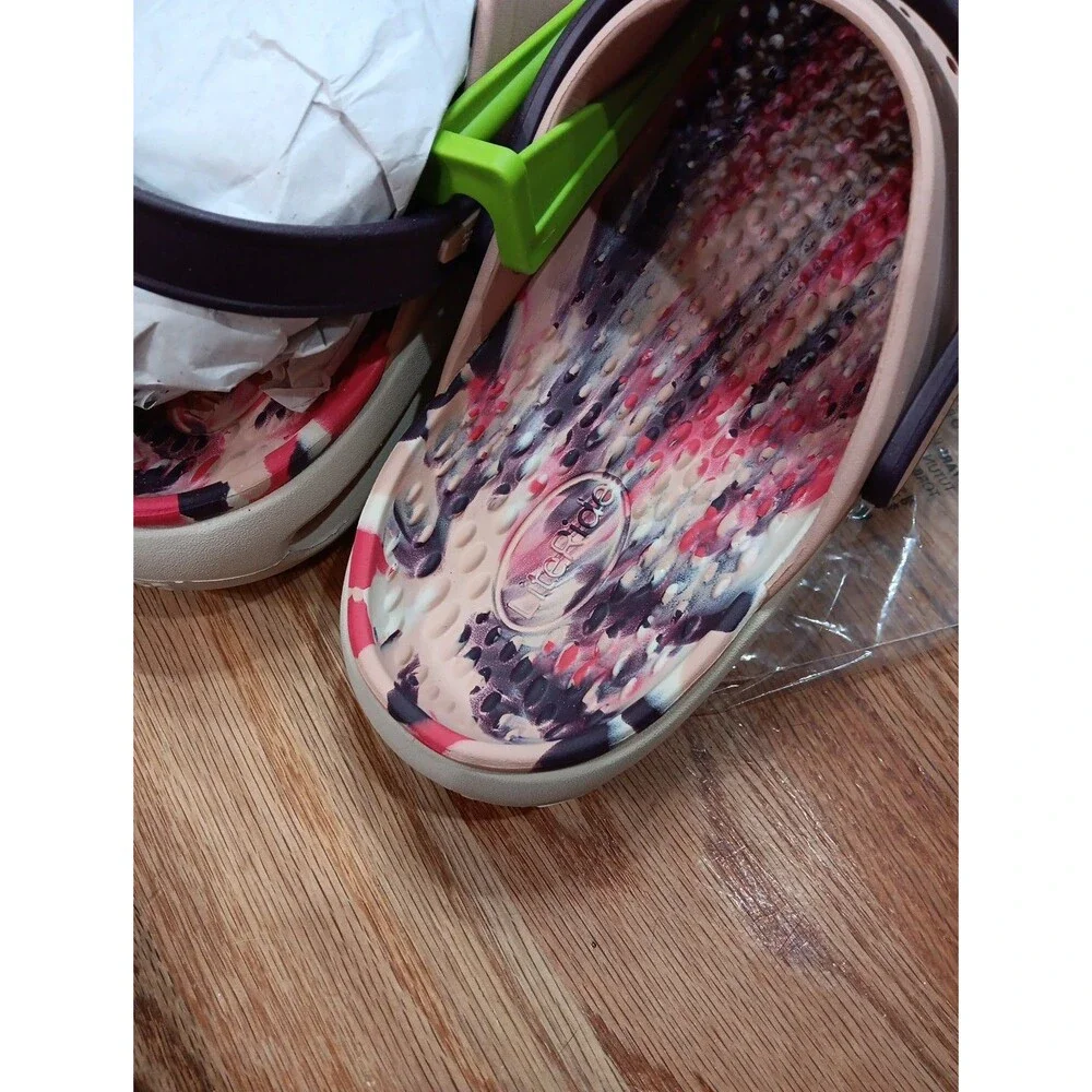 Crocs Inmotion Marbled Clog Men's Size 13 Slip On Shoes